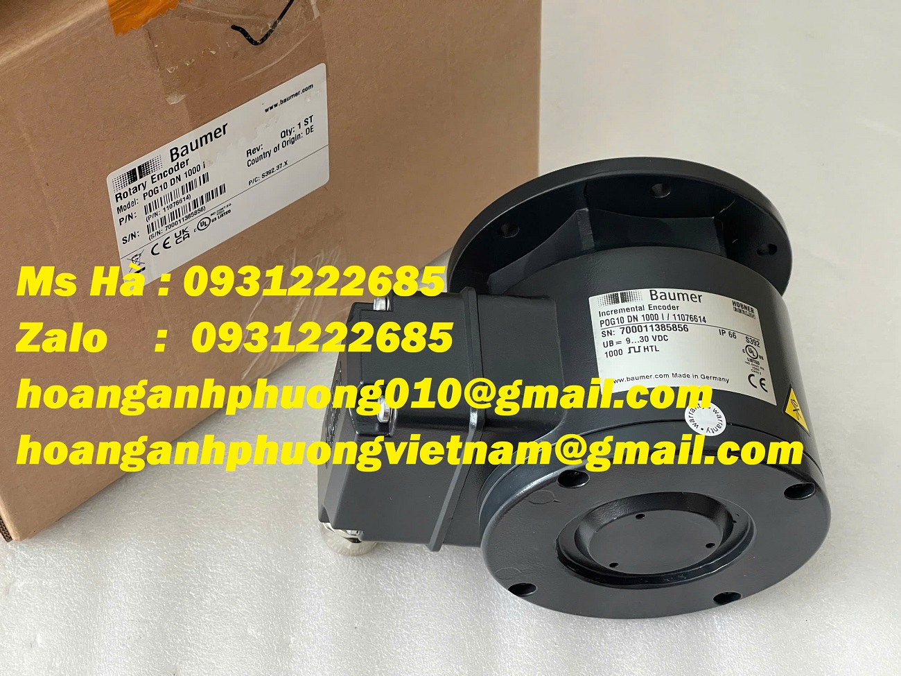 Baumer POG10 DN 1000 I - Bộ mã hóa encoder - giải pháp tối ưu